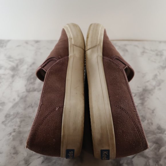 Keds Women's Double Decker wh61079 Suede Sneaker Mauve Size 9 - Picture 6 of 10